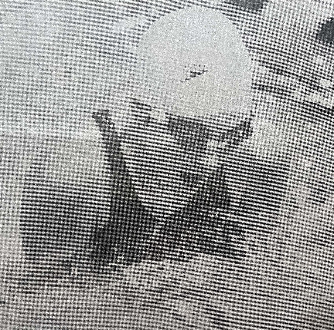 Jay County High School’s Amy Klopfenstein competes in the 200-yard individual medley during the preliminary round of the sectional meet on Oct. 28, 1993, at South Adams High School. (The Commercial Review/Mike Snyder)