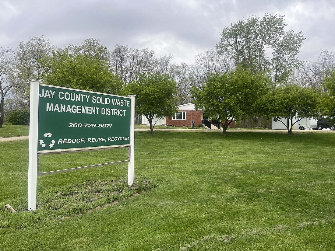 Jay County Solid Waste Management District is exploring the possibility of a new headquarters on property owned by Portland Economic Development Corporation along Tyson Road. The organization currently is located at 5948 W. Indiana 67 across the highway from Jay County landfill. (The Commercial Review/Ray Cooney)