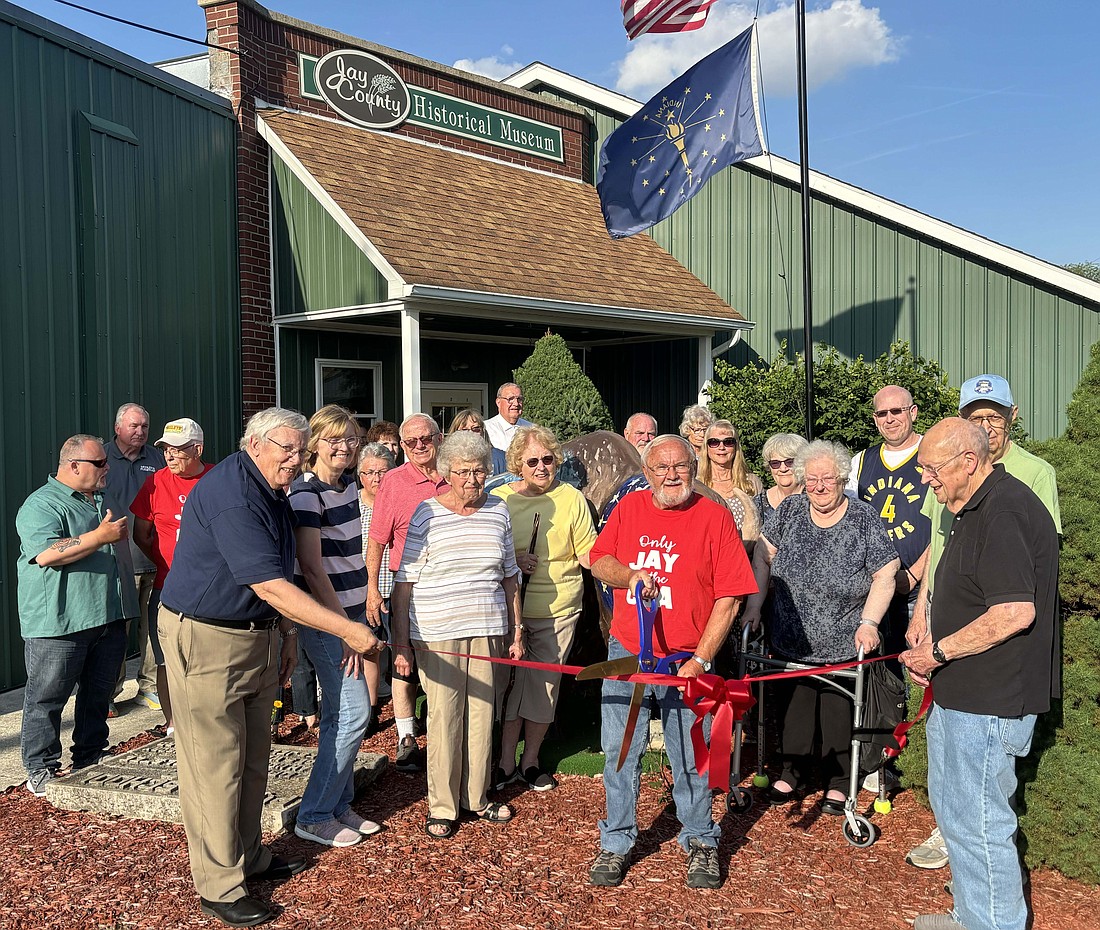 Jay County Historical Museum celebrated its grand reopening with a ribbon-cutting May 22. The museum underwent various upgrades with help from donors and a $25,000 Heritage Foundation grant. (Photo provided)