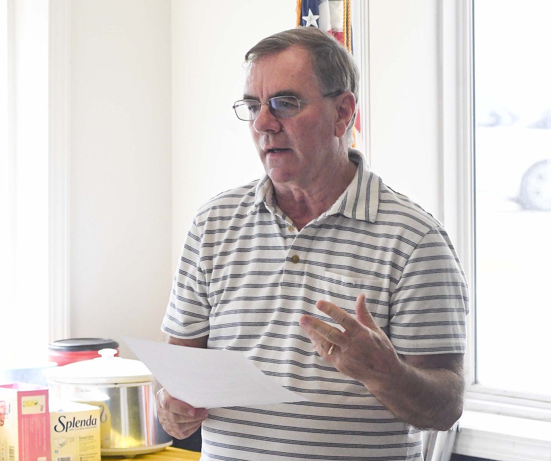 Jay County Democrats elected former Portland mayor Randy Geesaman (pictured) as their new party chair during a reorganization meeting Friday. Former Redkey Town Council member Doug Stanley was also a candidate for the post but withdrew in support of Geesaman. “He’s the guy,” he said.