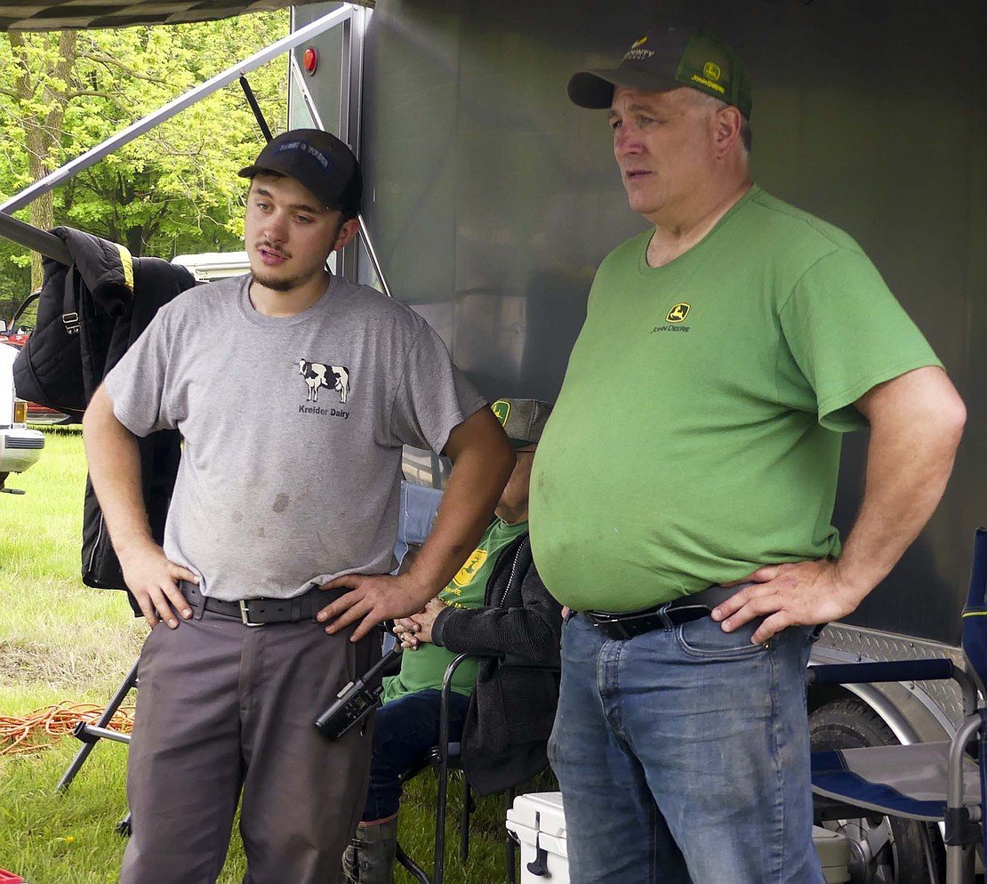 Mike Watson worked for The Dow Chemical Company in Midland, Michigan, for 23 years. He worked as a millwright in the maintenance department. Since his retirement four years ago, he restores John Deere equipment, collects vintage items, and travels to meets full-time. (The Commercial Review/Lindy Mercer)