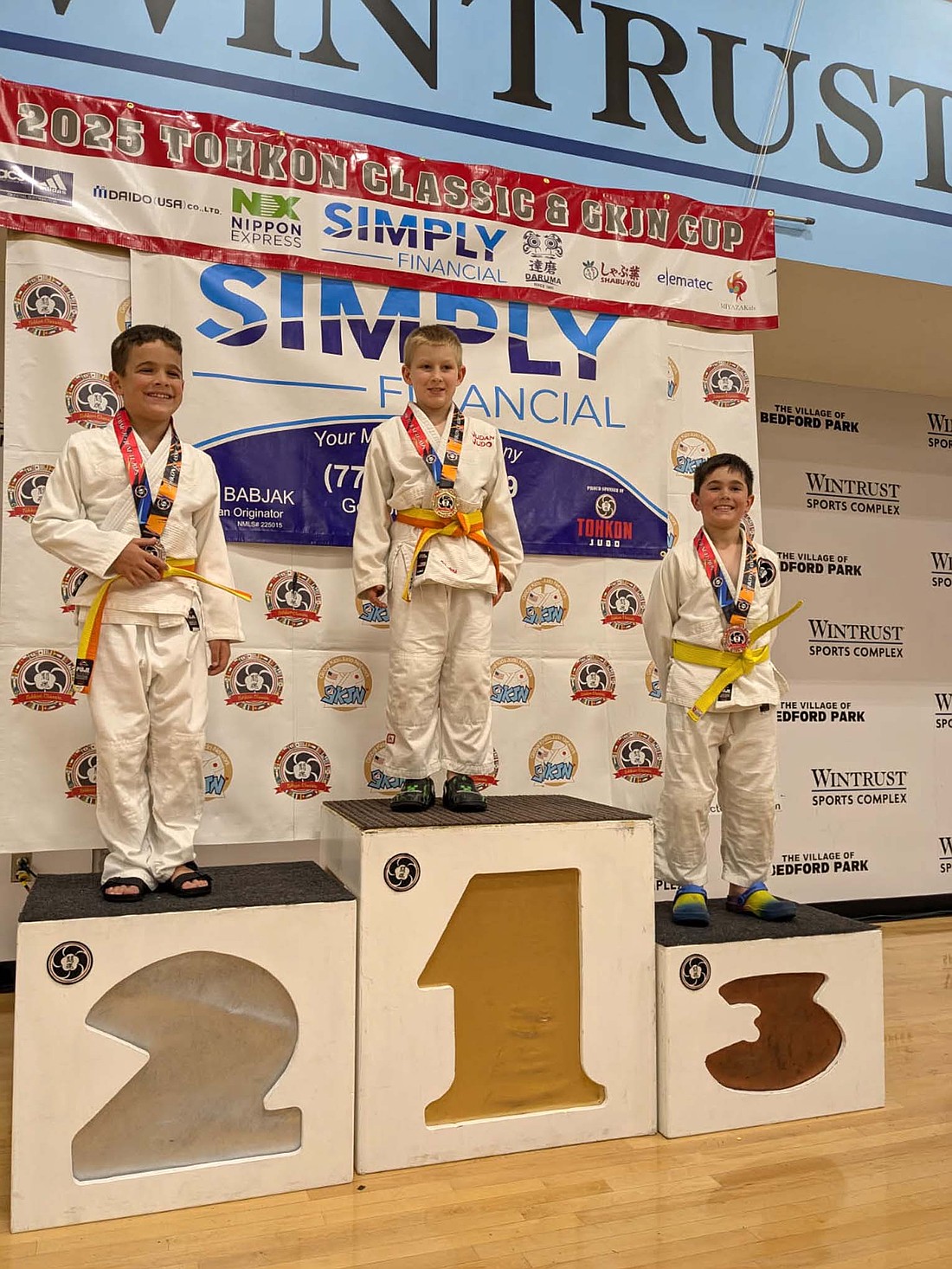 Two members of Judan Judo in Portland made the trip to Chicago to compete in a pair of tournaments over the past two weekends. Pictured above, on the first weekend of the trip, Daylan Winters went 3-0 in the Tohkon Classic to earn first place, while Ben Root finished fourth. Below, Root fared better the following weekend as he went 2-2 to earn second place at the USA Judo Junior Olympic Nationals. Winters did not place in the second tournament.
