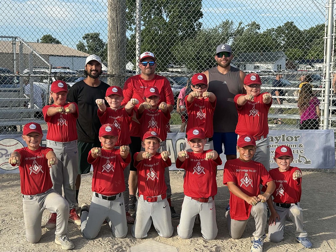 Pictured is the Masonic Lodge baseball team, which swept the regular season and postseason tournament in the Portland Junior League Willie Mays baseball division. (Photo provided)