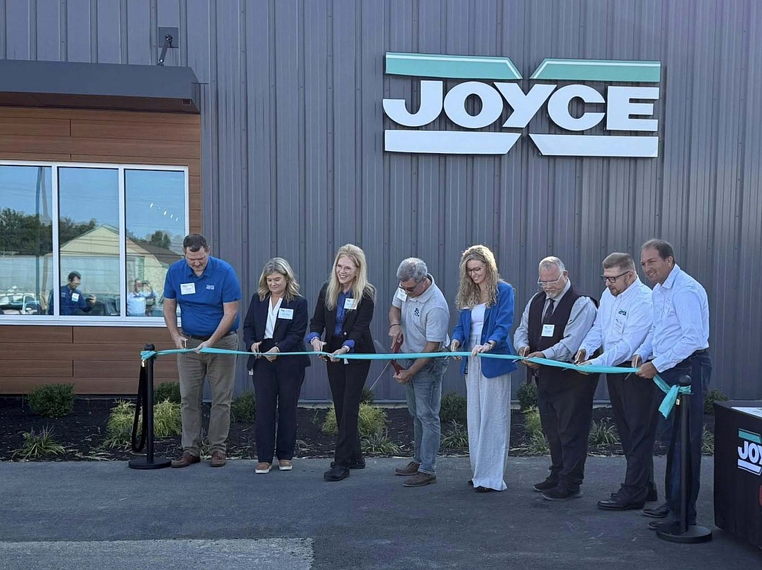 Joyce/Dayton Corporation celebrated the completion of its nearly $9 million expansion project in Portland last week. With the expansion, the firm has moved the production of its EDrive high-performance electric actuator from Connecticut to the Portland facility. (Photo provided)