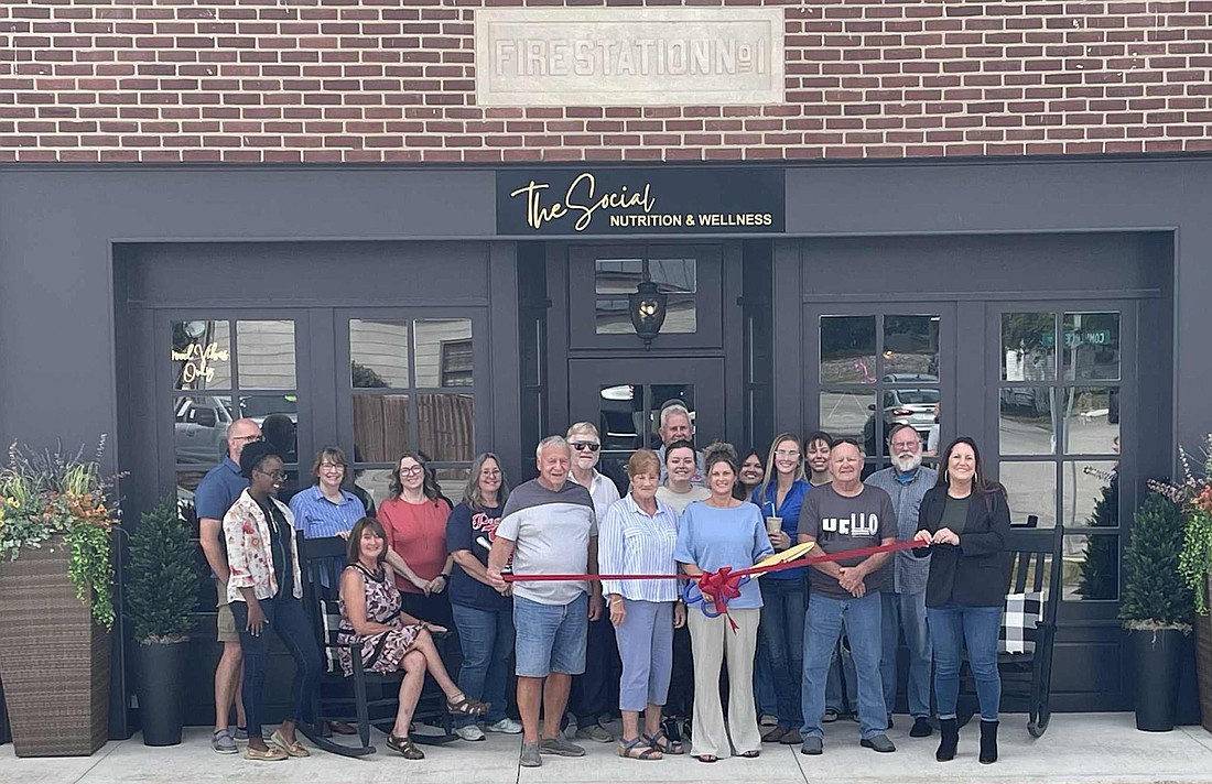 Jay County Chamber of Commerce held a ribbon-cutting ceremony for The Social Nutrition & Wellness recently in Dunkirk. The new business is located at 201 E. Commerce St., Dunkirk. It is open daily from 7 a.m. to 4 p.m. (Photo provided)