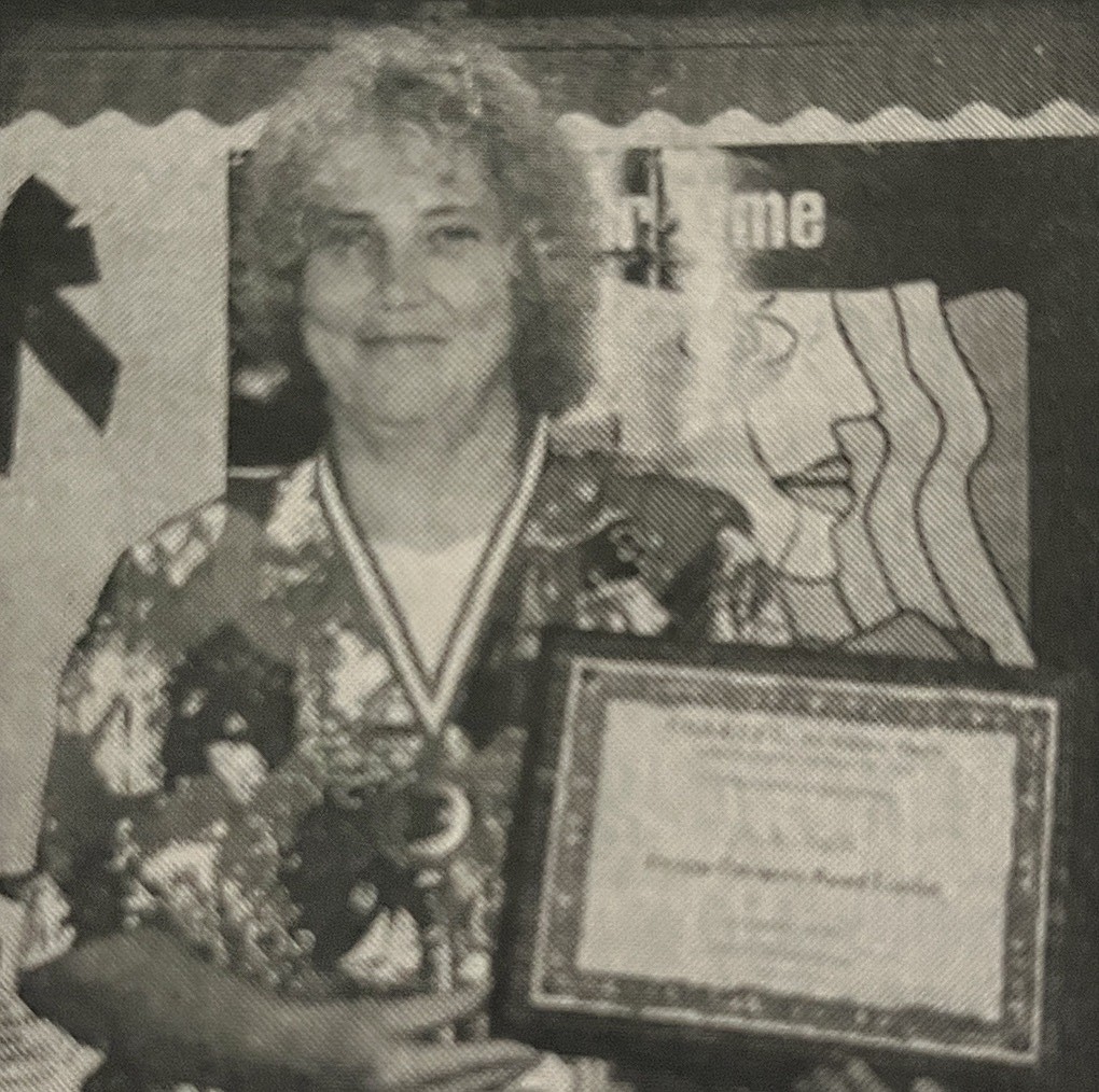 East Elementary School Judy Smith was a finalist for the Enrique Camarena Award in October 2000. (The Commercial Review/Laurie Chen)