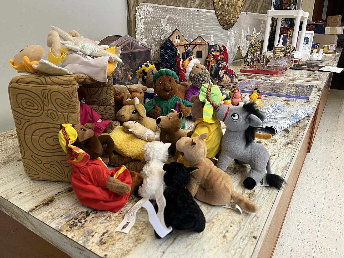 Nativity scenes on display at the Trinity ArchBridge Church Festival of Nativities come in all sizes, shapes and varieties, ranging from dolls and stuffed animals to snow globes to puzzles to rubber ducks to the traditional. More than 500 nativities will be on display during the festival, which runs from noon to 6 p.m. today and noon to 4 p.m. Sunday at the church, 323 S. Meridian St., Portland. (The Commercial Review/Ray Cooney)