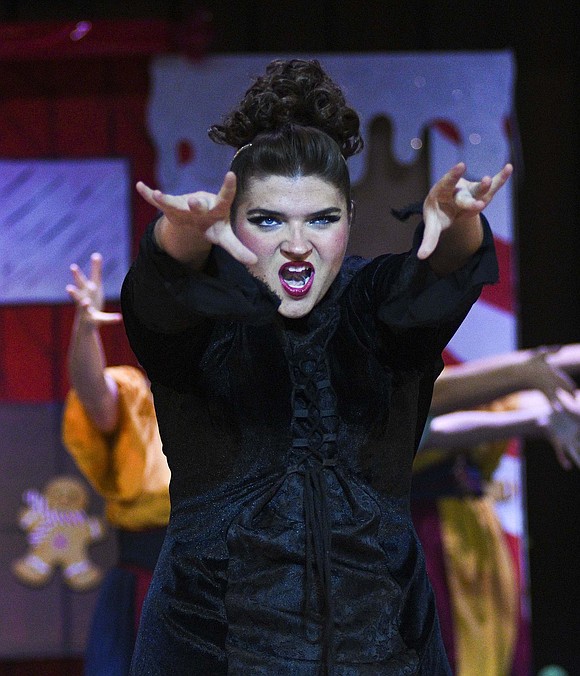 Lilly Johnson performs during Just Treble’s show as part of Jay County Junior-Senior High School fall choral concert on Oct. 12. Just Treble’s performance featured the songs “I Want Candy” and “Promise of a New Day.” (The Commercial Review/Ray Cooney)