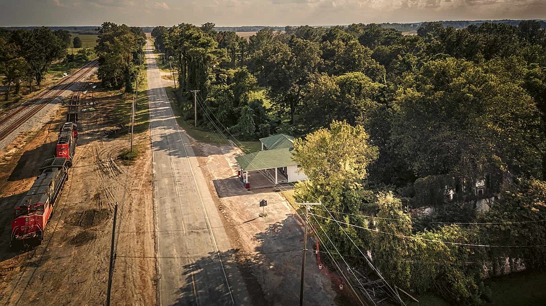 The image at left from the United States Civil Rights Trail shows an overhead view of Bryant’s Grocery store in Money, Mississippi. The store was the site of an incident that led to the murder of 14-year-old Emmett Till in 1955. A new exhibit that opens Saturday at Minnetrista Museum & Gardens in Muncie explores Till’s life and legacy. (United State Civil Rights Trail)
